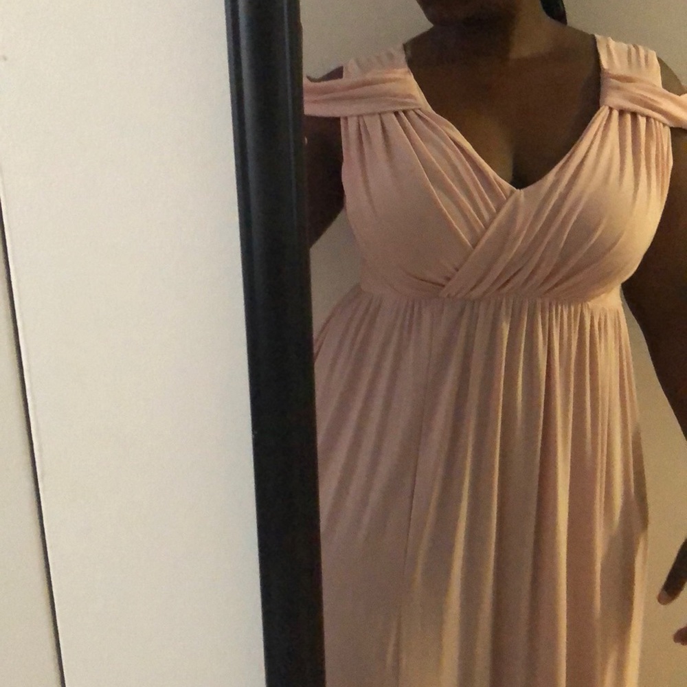 Goddess Maternity Dress with Split